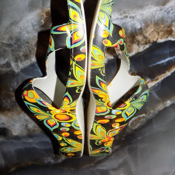 DAWGS Loudmouth Z - Shagadelic Sandals Size 10 Women's - Picture 3 of 6